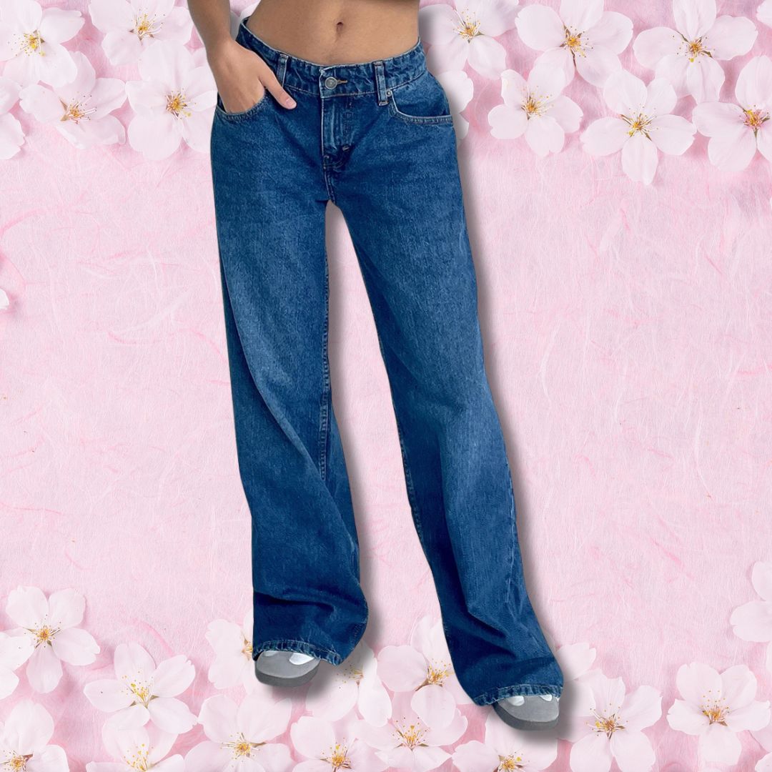 Straight Leg Baggy Jeans