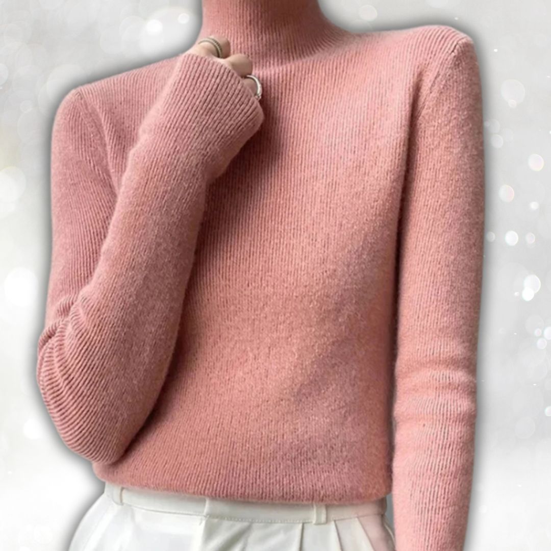 WinterWarm Women’s Half Turtleneck Jumper