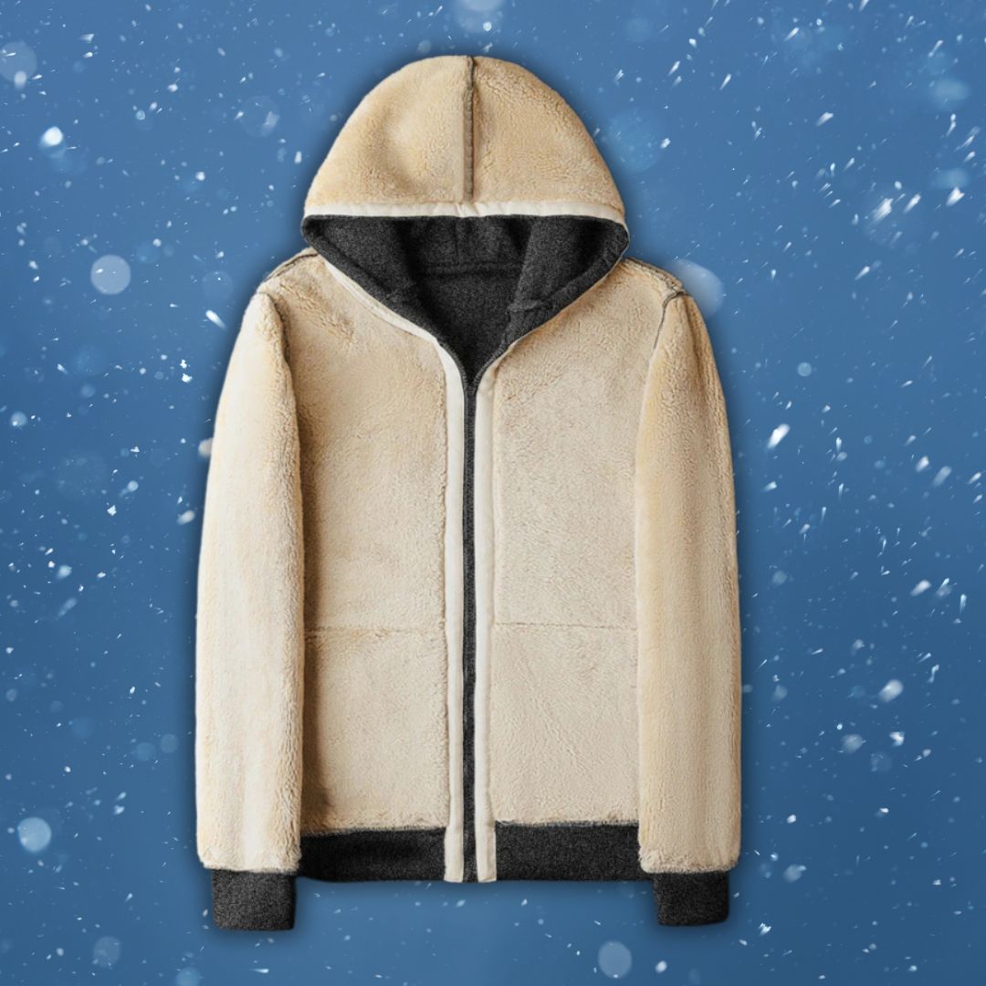 Lambswool winter jacket