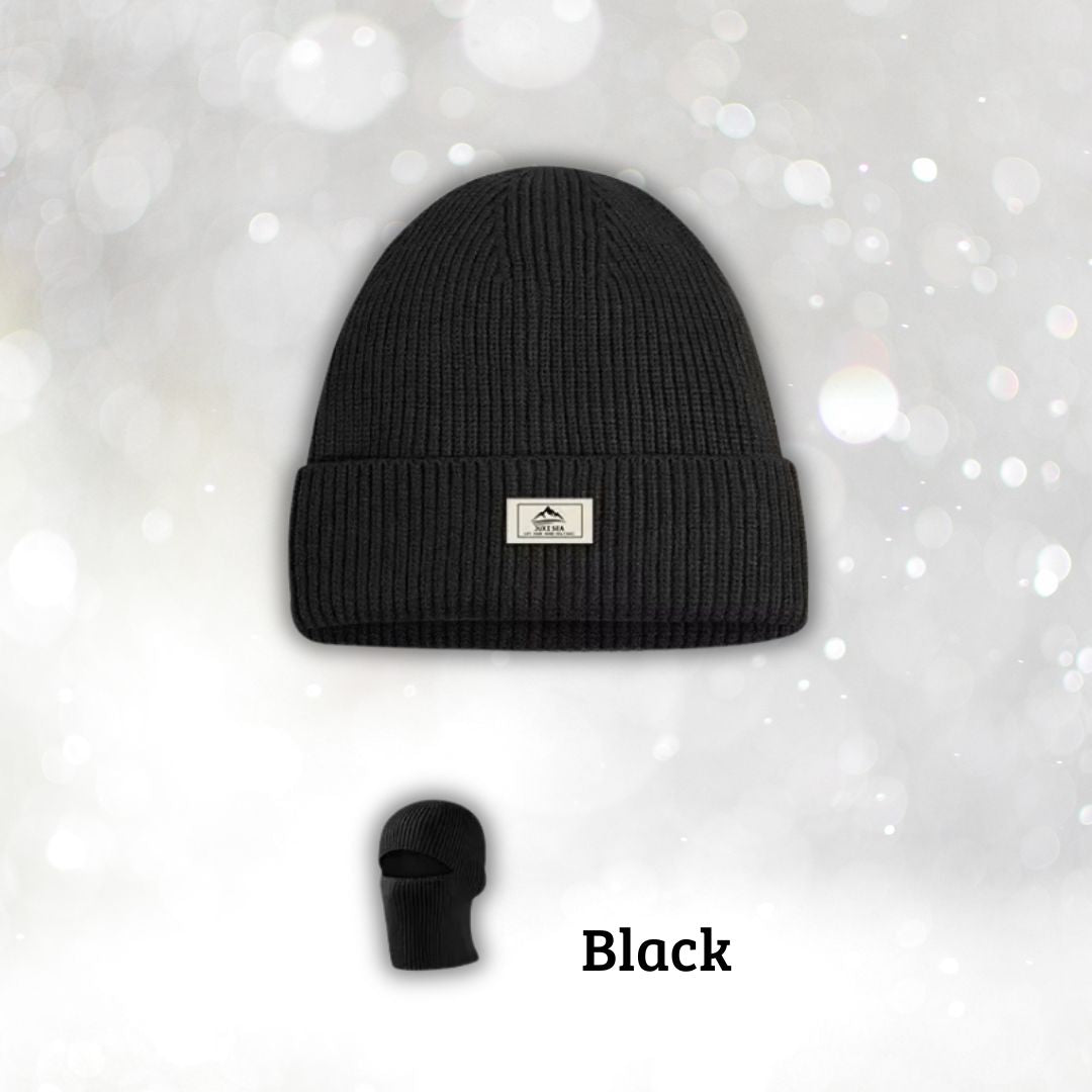 2-in-1 Winter Knitted Hat with Full Face Protection