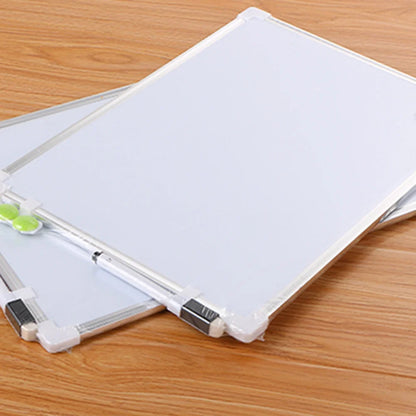 Double-Sided Magnetic Whiteboard with Accessories