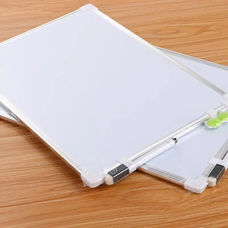 Double-Sided Magnetic Whiteboard with Accessories