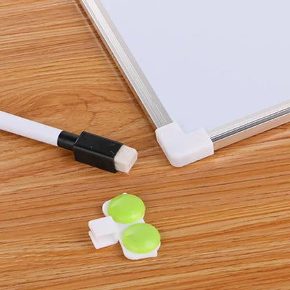 Double-Sided Magnetic Whiteboard with Accessories